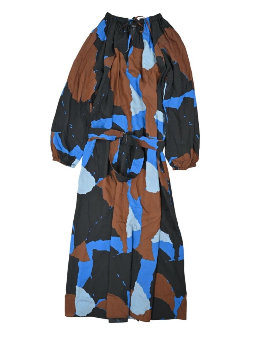 Rails Leanna Dress in Blue Multi Color Block